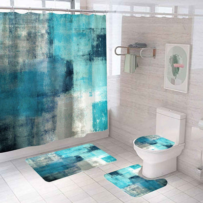 Graffiti Sketch Shower Curtain Suit Printing