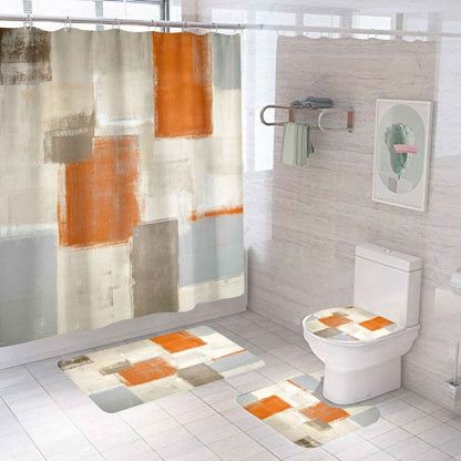 Graffiti Sketch Shower Curtain Suit Printing