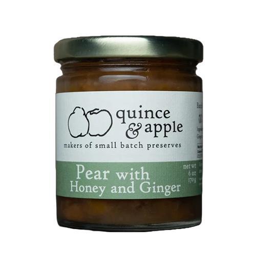 Quince & Apple - 'Pear w/ Honey & Ginger' Preserve (6OZ)