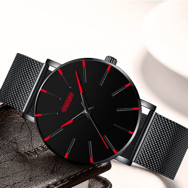 2pcs/set, Men Watch Sets, Fashion Watches for Men Classic Quartz Mens Watches, Sporty Elegant Design, Formal & Casual Attire, Ideal Choice for Christmas Present Father's Day Gift, Reloj Para Hombre.