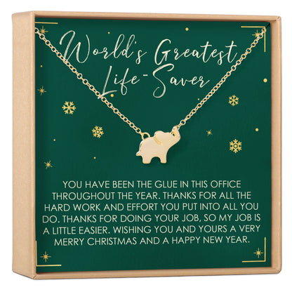 Christmas Gift for Administrative Assistant Necklace, Multiple Styles