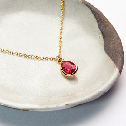 Christmas Gift for Aunt Gemstone Necklace
