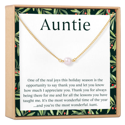 Christmas Gift for Aunt Necklace, Multiple Styles
