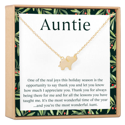Christmas Gift for Aunt Necklace, Multiple Styles