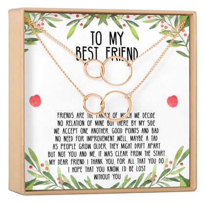 Christmas Gift for Best Friend Necklace, Multiple Styles