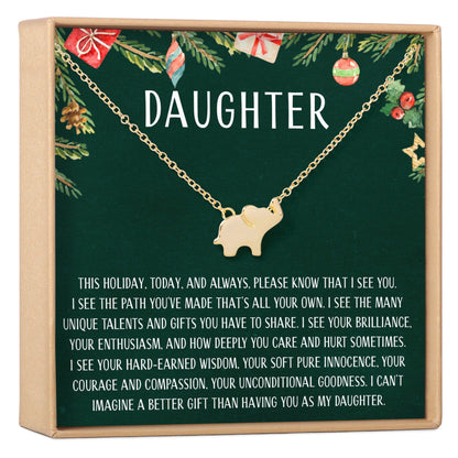Christmas Gift for Daughter Necklace, Multiple Styles