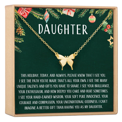 Christmas Gift for Daughter Necklace, Multiple Styles