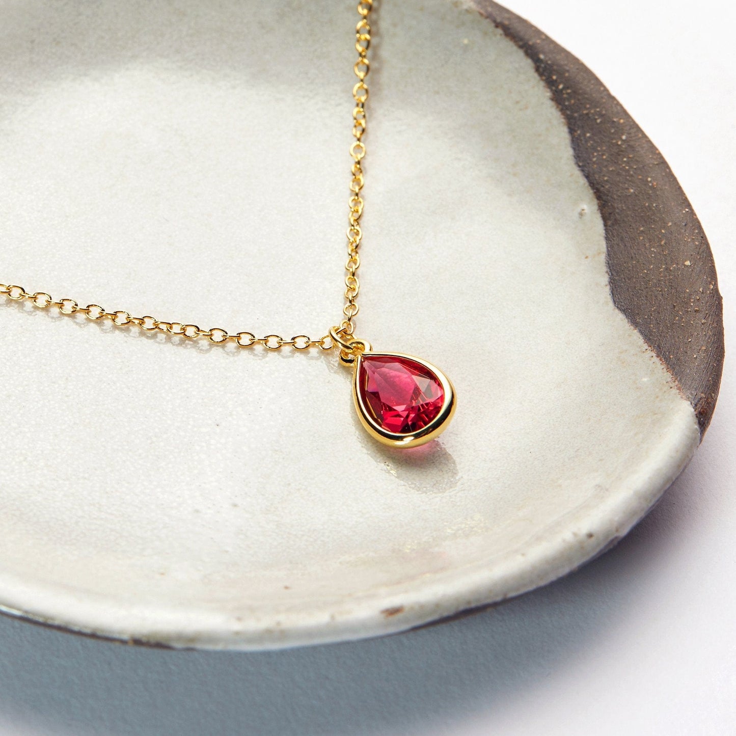 Christmas Gift for Girlfriend Gemstone Necklace
