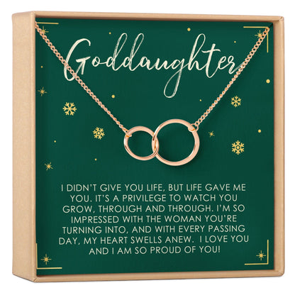 Christmas Gift for Goddaughter Necklace, Multiple Styles