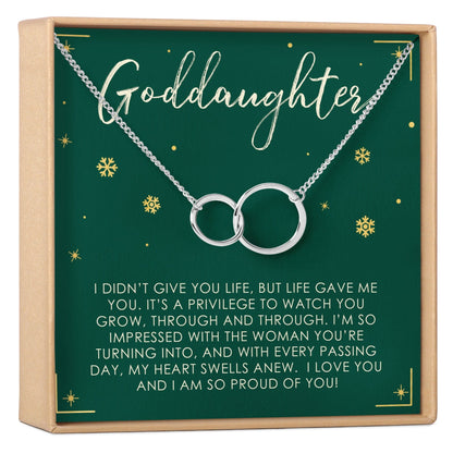 Christmas Gift for Goddaughter Necklace, Multiple Styles