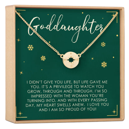 Christmas Gift for Goddaughter Necklace, Multiple Styles