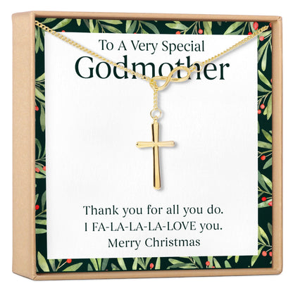 Christmas Gift for Godmother Necklace, Multiple Styles