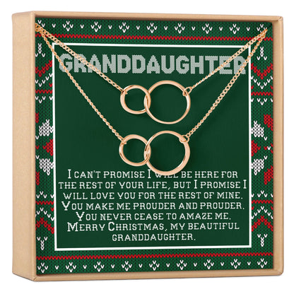 Christmas Gift for Granddaughter Necklace, Multiple Styles
