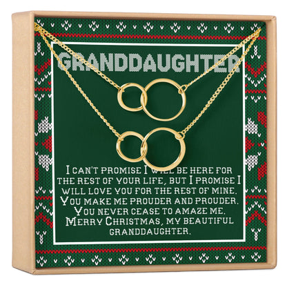 Christmas Gift for Granddaughter Necklace, Multiple Styles