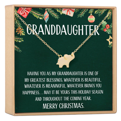 Christmas Gift for Granddaughter Necklace, Multiple Styles