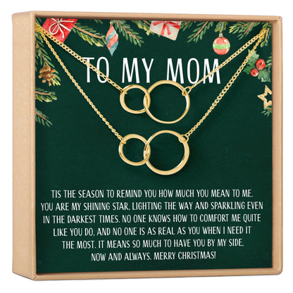 Christmas Gift for Mom Necklace, Multiple Styles