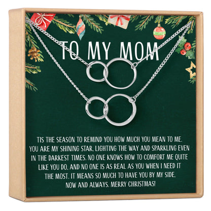 Christmas Gift for Mom Necklace, Multiple Styles