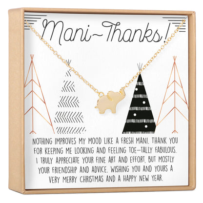 Christmas Gift for Nail Tech Necklace, Multiple Styles