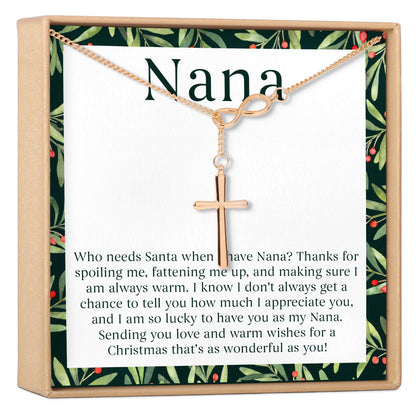 Christmas Gift For Nana Necklace, Multiple Styles