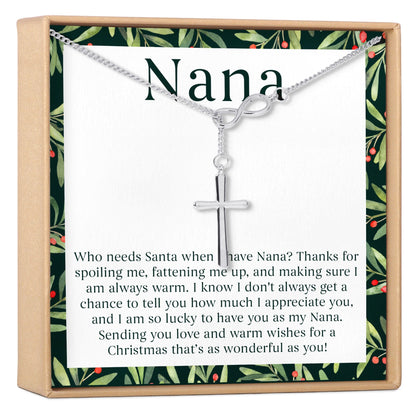 Christmas Gift For Nana Necklace, Multiple Styles