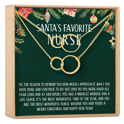 Christmas Gift for Nurse Necklace, Multiple Styles