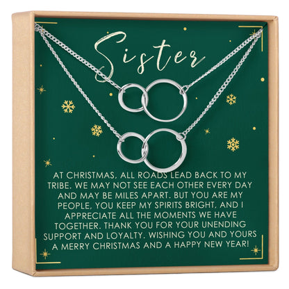 Christmas Gift for Sister Necklace, Multiple Styles