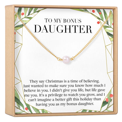 Christmas Gift for Stepdaughter Necklace, Multiple Styles