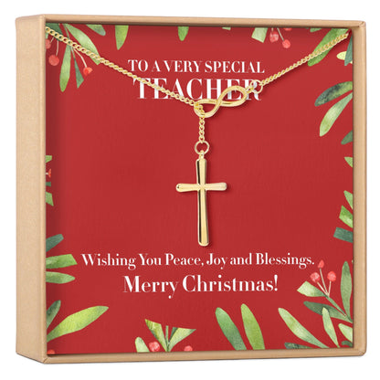 Christmas Gift for Teacher Necklace, Multiple Styles