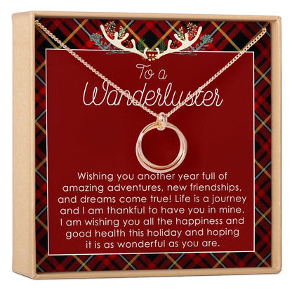 Christmas Gift for Travelers Necklace, Multiple Styles