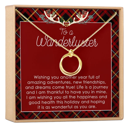 Christmas Gift for Travelers Necklace, Multiple Styles