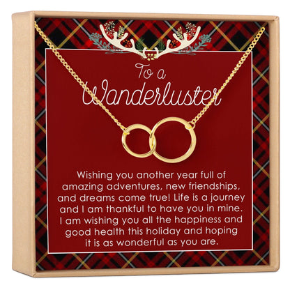 Christmas Gift for Travelers Necklace, Multiple Styles