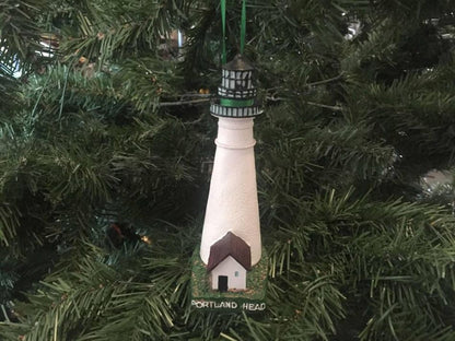 Portland Head Lighthouse Christmas Tree Decoration 7""