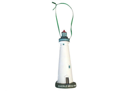 Marble Head Lighthouse Christmas Tree Decoration 7""