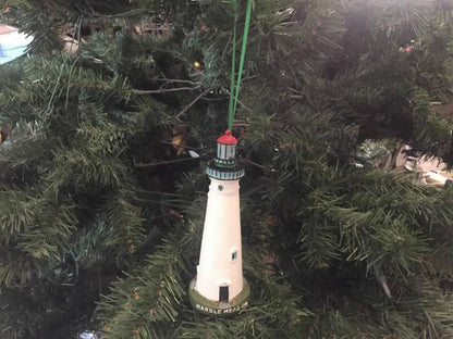 Marble Head Lighthouse Christmas Tree Decoration 7""