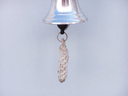 Chrome Hanging Harbor Bell 4""