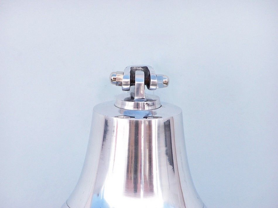 Chrome Hanging Harbor Bell 5.5""