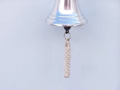 Chrome Hanging Harbor Bell 5.5""