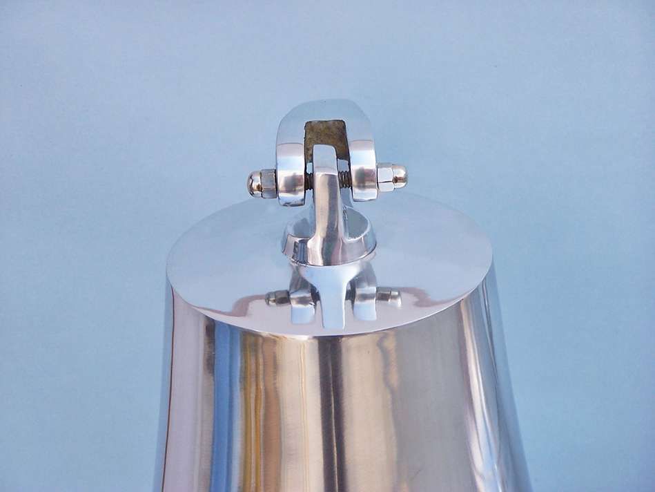 Chrome Hanging Harbor Bell 5.5""