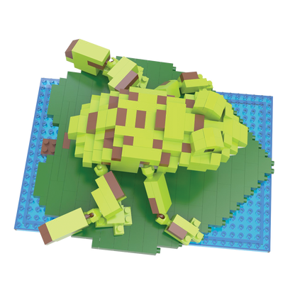 Mini Building Blocks - American Bullfrog