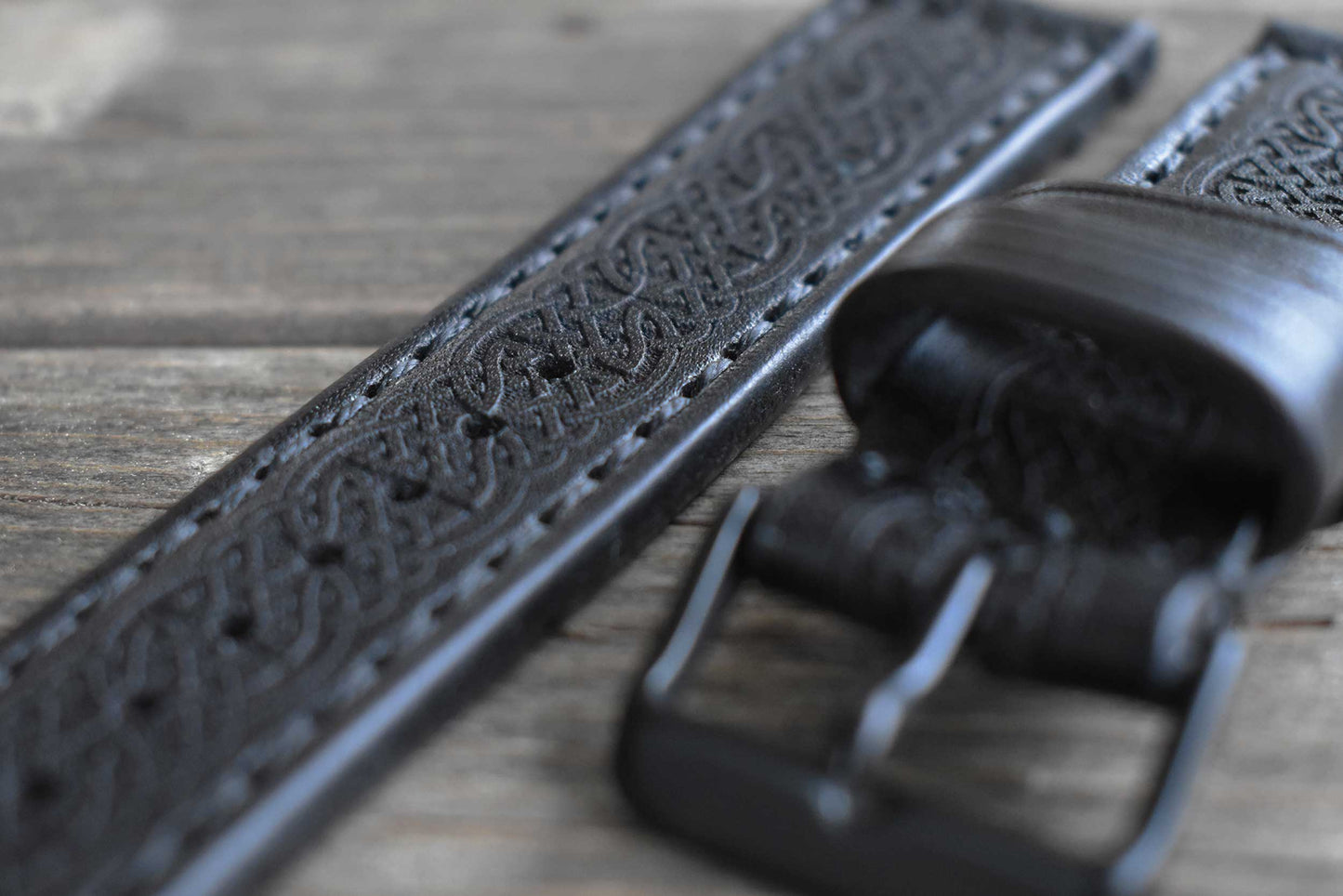 Classic Watch Strap - Celtic Knotwork