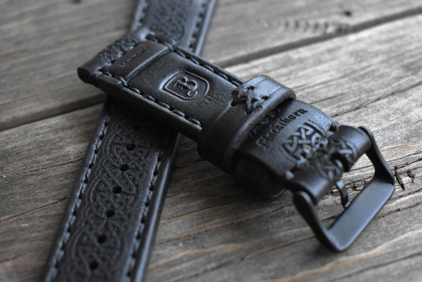 Classic Watch Strap - Celtic Knotwork