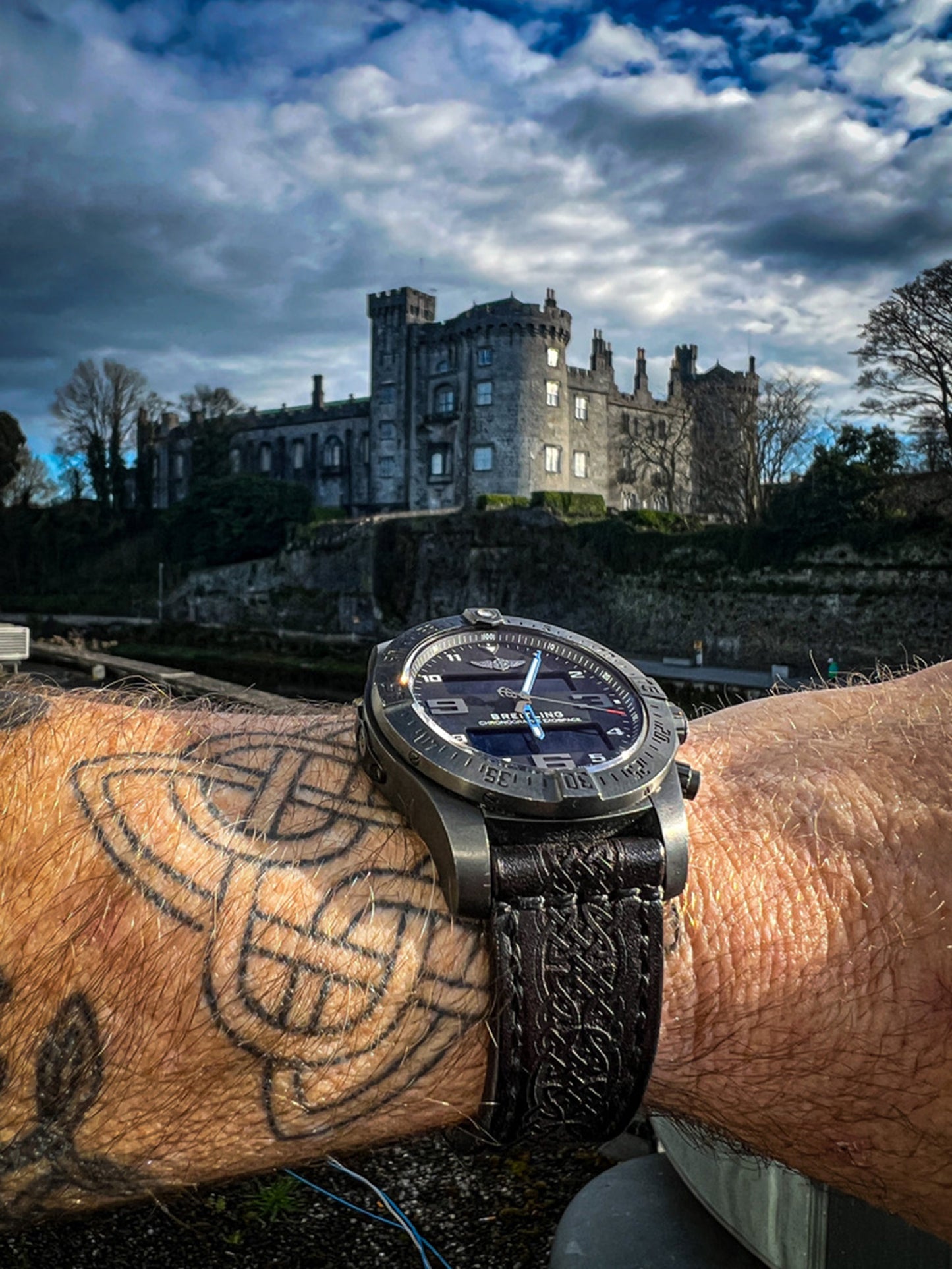 Classic Watch Strap - Celtic Knotwork