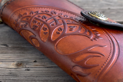 Large Clutch Wallet - TREE OF LIFE