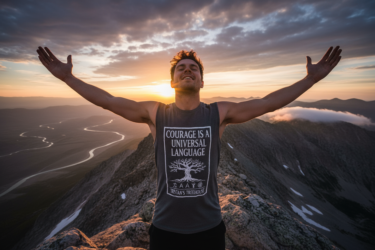 Courage is a Universal Language – Tank Top