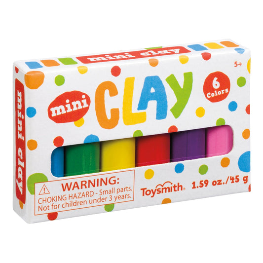 Mini Clay assortment - 6 Vibrant Colors
