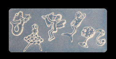Cupid, Mermaid & Ladies Mini Mold