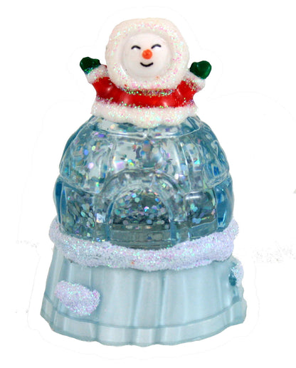 LED Igloo Snowglobe - Eskimo