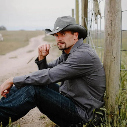 Head'n Home Cyclone (Buffalo) - Leather Cowboy Hat