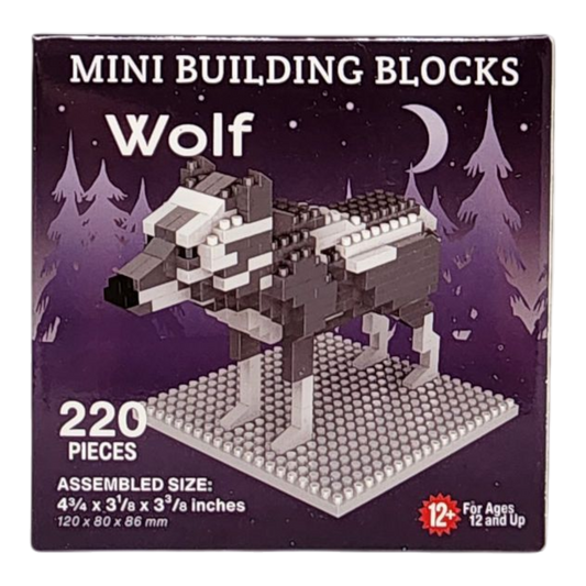 Mini Building Blocks - Wolf