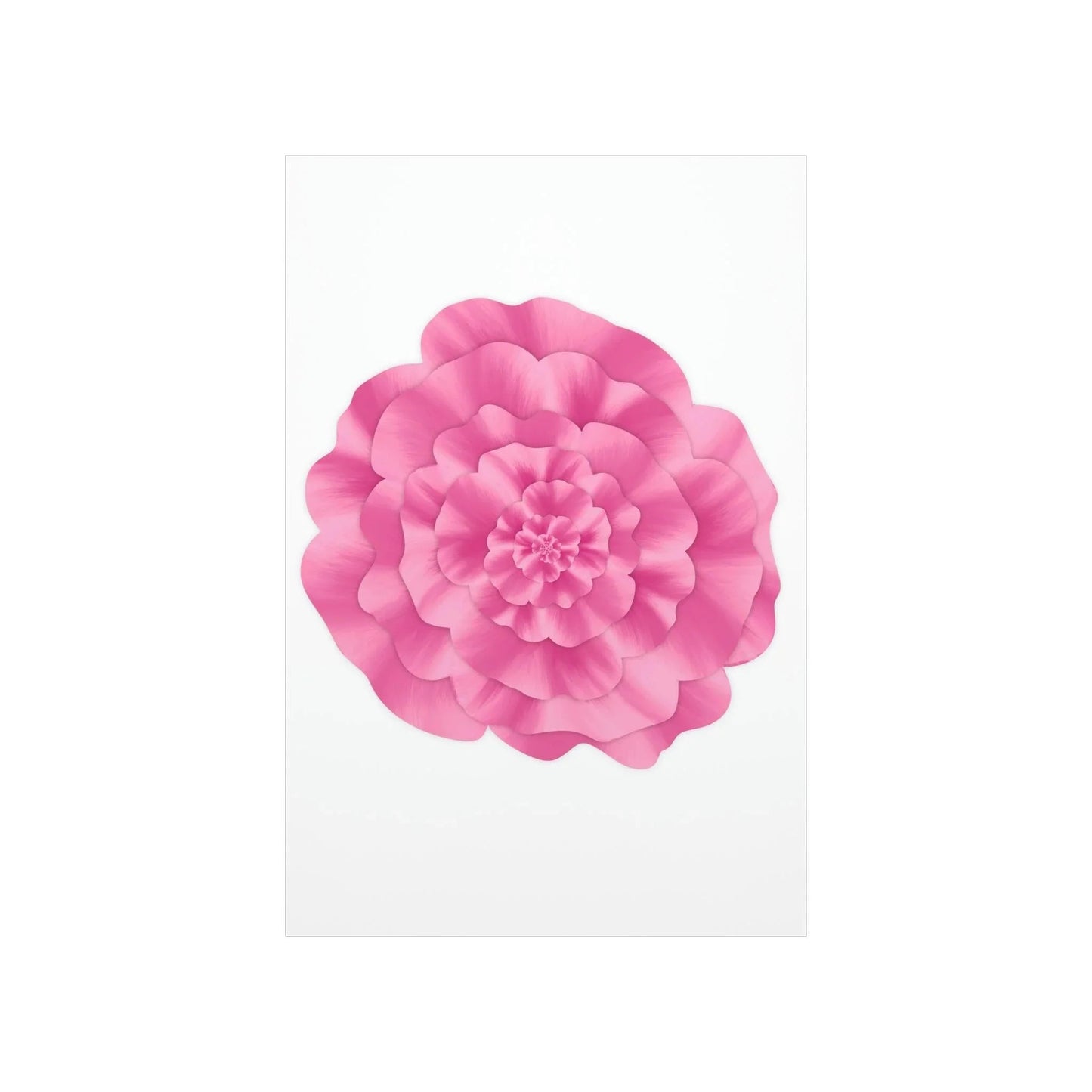 Peony Botanical Print – Unframed Wall Art